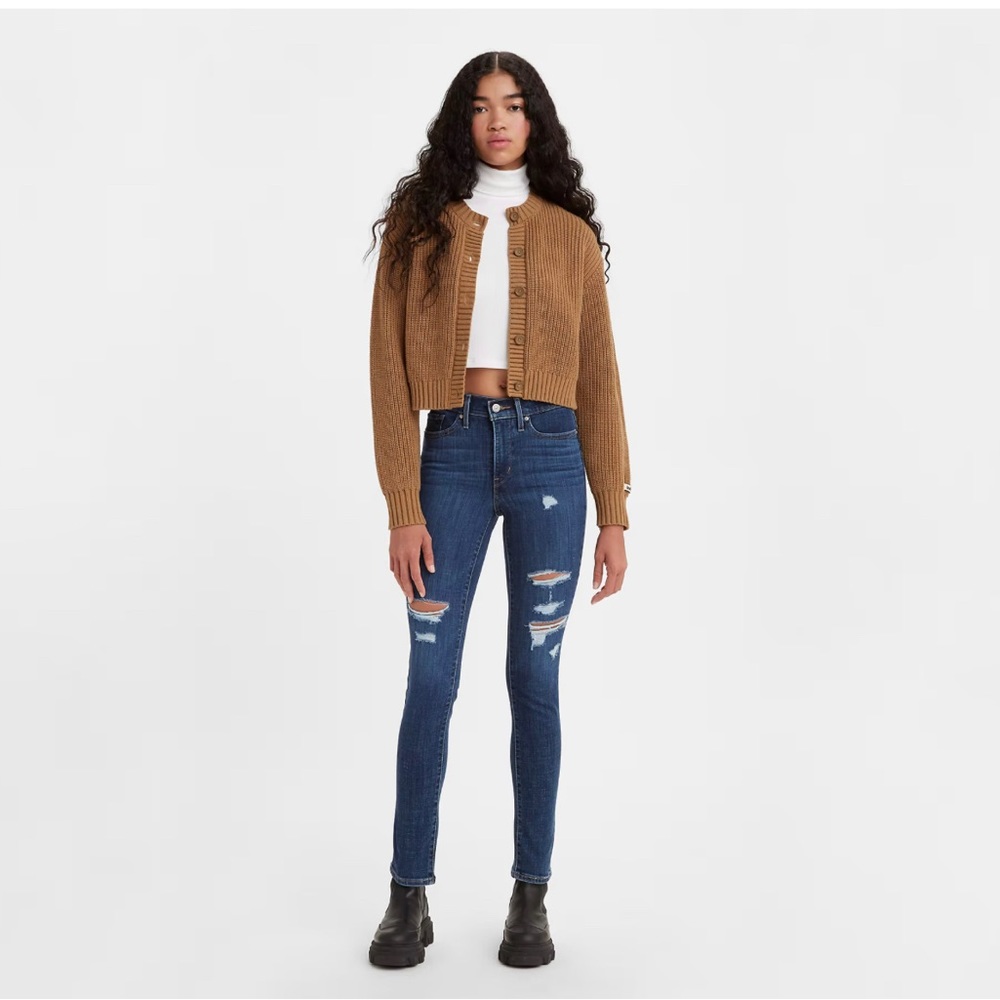 Brand New, Levi’s 311 Shaping Skinny with Distressing, Sz 26